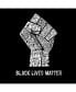 ფოტო #2 პროდუქტის Men's Black Lives Matter Word Art T-Shirt