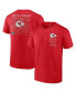 Фото #1 товара Men's Red Kansas City Chiefs Super Bowl LVIII Champions Autograph Signing T-shirt