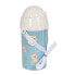 Фото #2 товара Фляга с крышкой и соломинкой Safta Baby bear Синий PVC 500 ml
