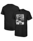 Фото #1 товара Men's Threads Justin Jefferson Black Minnesota Vikings Oversized Player Image T-shirt