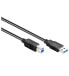 Good Connections 2710-S02 - 1.8 m - USB A - USB B - USB 3.2 Gen 1 (3.1 Gen 1) - Male/Male - Black