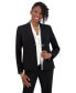 Фото #4 товара Notched-Collar Two-Button Blazer, Women's & Plus Size