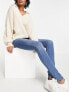 Фото #7 товара Vero Moda Tall Tanya skinny jeans in mid blue