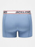 Фото #5 товара Jack & Jones 3 pack trunks in blues