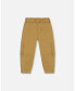 Baby Boys Baby Stretch Twill Cargo Jogger Pants Dark Beige