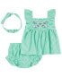 Baby 3-Piece Floral Diaper Cover Set NB