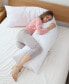 Фото #1 товара Hypoallergenic Down Alternative Total Body Pillow with Zippered Cover