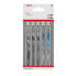 BOSCH PROFESSIONAL T44D/T1B/T18A Jig Saw Blade 5 Units