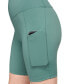 ფოტო #5 პროდუქტის Women's One High-Waisted Side-Pocket Bike Shorts