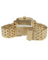 Women's Gold Tank Bracelet Watch with Panther Link Gold-Tone Bracelet Strap