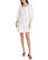 Фото #1 товара Tyler Böe Ansley Linen Shift Dress Women's White L