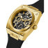 Наручные часы Guess Prodigy Silicon черные 43мм GW0569G2 - фото #2