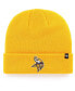 Men's Gold Minnesota Vikings Secondary Basic Cuffed Knit Hat