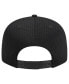 Фото #4 товара Men's Black New York Knicks Post-Up Pin Mesh 9FIFTY Snapback Hat