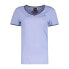 ფოტო #1 პროდუქტის LUHTA Halma short sleeve v neck T-shirt