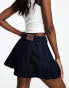 GUESS Originals co-ord pleated denim tennis skirt in dark wash