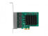 Delock 89025 - Internal - Wired - PCI Express - Ethernet - 1000 Mbit/s - Black - Green - Metallic