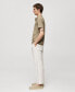 ფოტო #5 პროდუქტის Men's Cotton Lyocell Pleated Pants