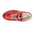 Diadora Mi Basket Low Metallic Used Lace Up Womens Red Sneakers Casual Shoes 17 8 - фото #4