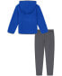 ფოტო #2 პროდუქტის Little Boys Indispensable Sherpa Hoodie and Joggers Set