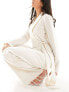 Фото #7 товара Pretty Lavish tailored jumpsuit in cream