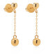 Decent gold earrings 14/481.921/17