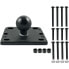 Фото #1 товара RAM MOUNTS Reservoir Cover Center Ball Adapter