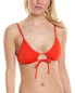 Фото #1 товара Lucky Brand Golden Wave Bralette Bikini Top Women's Orange L