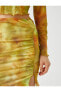 Фото #5 товара Юбка Koton высокая талия со складками