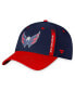 Фото #1 товара Men's Navy, Red Washington Capitals 2022 NHL Draft Authentic Pro Flex Hat
