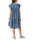 Фото #2 товара Women's Floral-Print Mini Dress