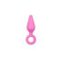 Фото #1 товара Pink Buttplugs With Pull Ring - Medium