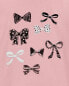 Toddler Bow Long-Sleeve Graphic Tee 5T