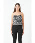 Фото #3 товара Women's Stretched Sequin Top