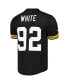 Men's Reggie White Black Green Bay Packers