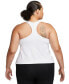 Plus Size Active Medium-Support Padded Sports Bra Tank Top