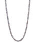 ფოტო #1 პროდუქტის Dyed Gray Cultured Freshwater Pearl (5mm) 100" Endless Strand Necklace