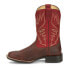 Фото #3 товара Justin Boots Zeke Wide Square Toe Cowboy Mens Size 12 EE Casual Boots UN7131