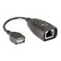 Фото #9 товара Techly IUSB-EXTENDTY5, USB, RJ-45, Black