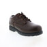 Фото #3 товара Lugz Savoy Slip Resistant MSVYEV-245 Mens Brown Wide Athletic Work Shoes