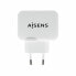 Фото #1 товара Сетевое зарядное устройство Aisens A110-0439 Белый 17 W (1 штук)