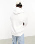 Фото #8 товара Bershka hoodie in white