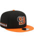 Men's Black, Orange Cincinnati Bengals City Originals 9FIFTY Snapback Hat