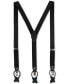 Фото #2 товара Men's Solid Convertible Suspenders, Created for Macy's