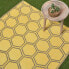 Фото #3 товара Outdoor Teppich mit Honigwaben-Muster