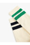 Tenis Çorabı 2'li Çok Renkli