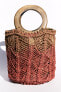 Wooden jute bag