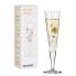 Champagnerglas Goldnacht Vollmond