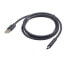 Фото #4 товара Gembird USB-A/USB-C кабель 1m, USB 2.0, Male/Male, черный
