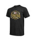 Фото #2 товара Men's Threads Black Kansas City Chiefs Super Bowl LVII Champions Luxe Foil Tri-Blend T-shirt